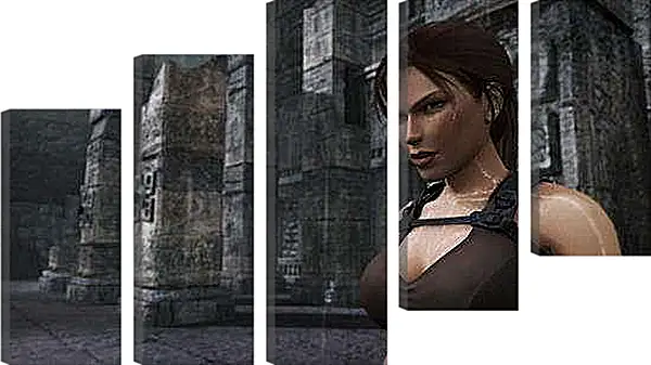 Модульная картина - Tomb Raider
