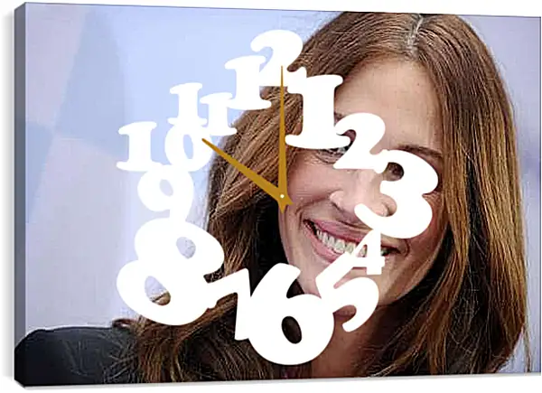 Часы картина - Джулия Робертс. Julia Roberts