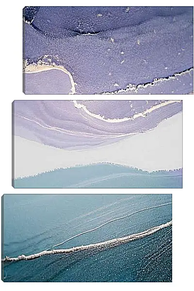 Модульная картина - Abstraction violet1. Mari Dein