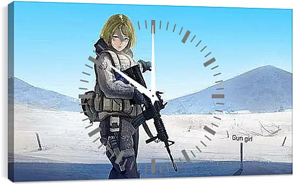 Часы картина - Call Of Duty