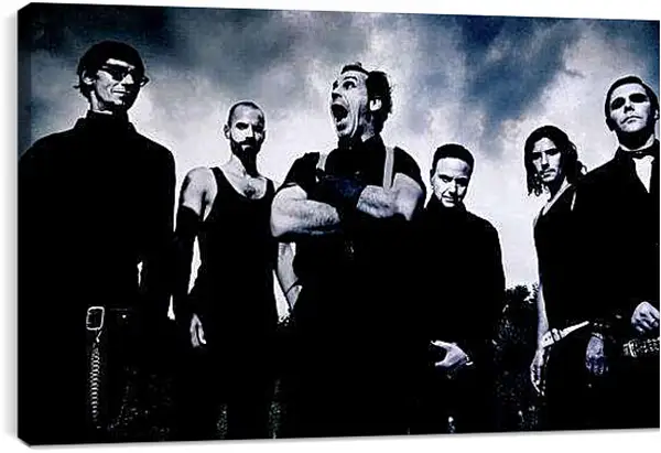 Постер на подрамнике - Rammstein (Рамштайн)