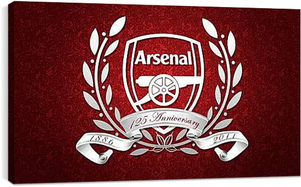Постер на подрамнике - Эмблема Арсенал