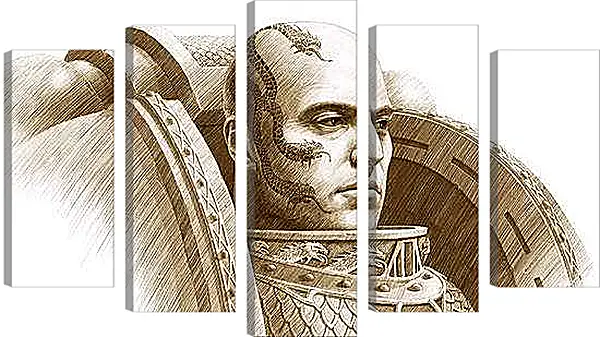 Модульная картина - Warhammer