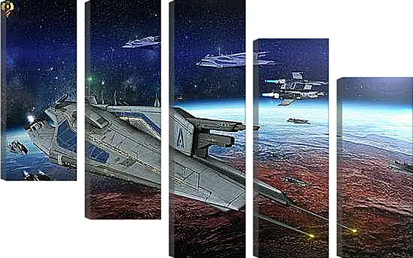 Модульная картина - Mass Effect 3