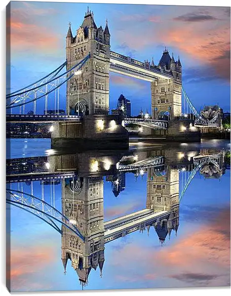 Постер на подрамнике - Лондон. Тауэрский мост.