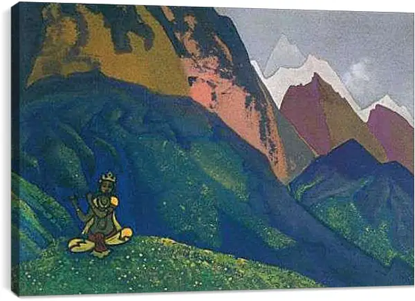 Постер на подрамнике - Кришна. Рерих Николай