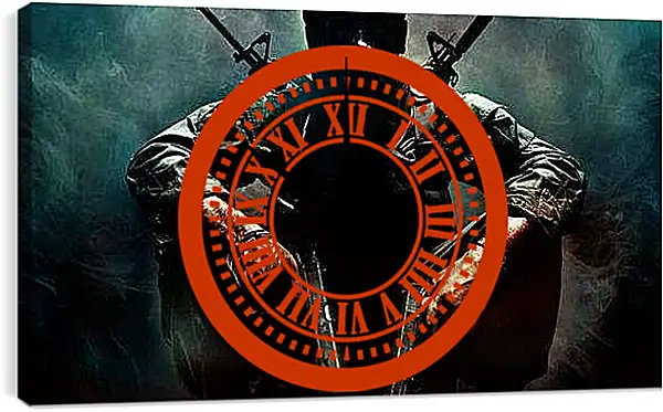 Часы картина - Call Of Duty: Black Ops
