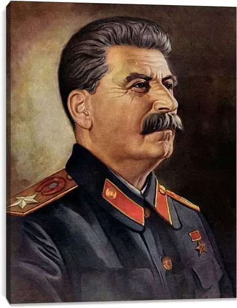 Постер на подрамнике - Иосиф Виссарионович Сталин