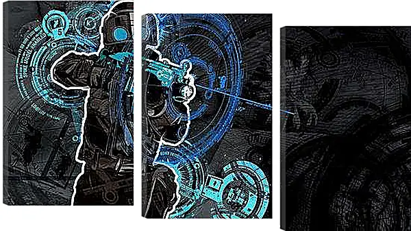 Модульная картина - Counter-Strike
