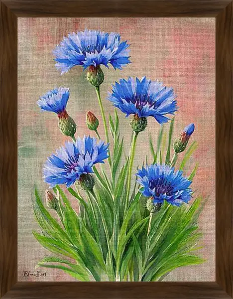 Картина в раме - Flowers 97