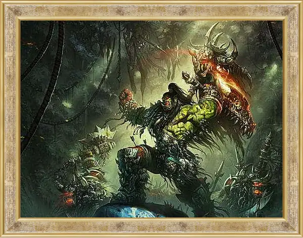 Картина в раме - Warcraft