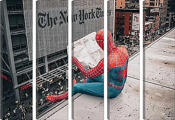 Модульная картина - Человек паук