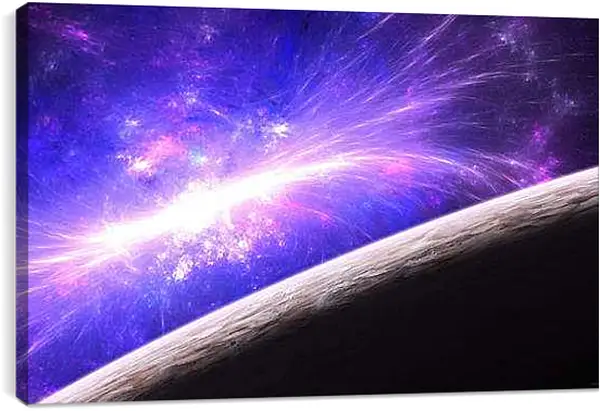 Постер на подрамнике - Космос