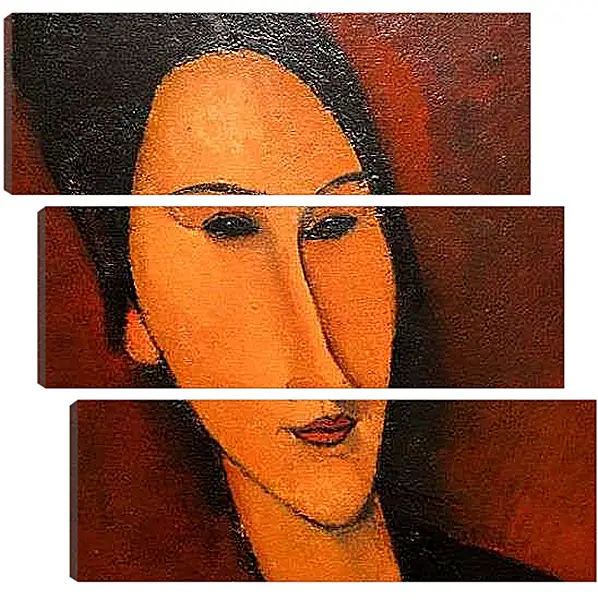 Модульная картина - Anna Zborowska. Анна Зборовска. Амедео Модильяни