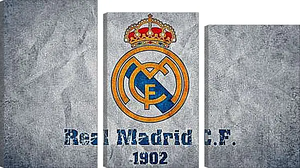 Модульная картина - Эмблема Реал Мадрид. Real Madrid.