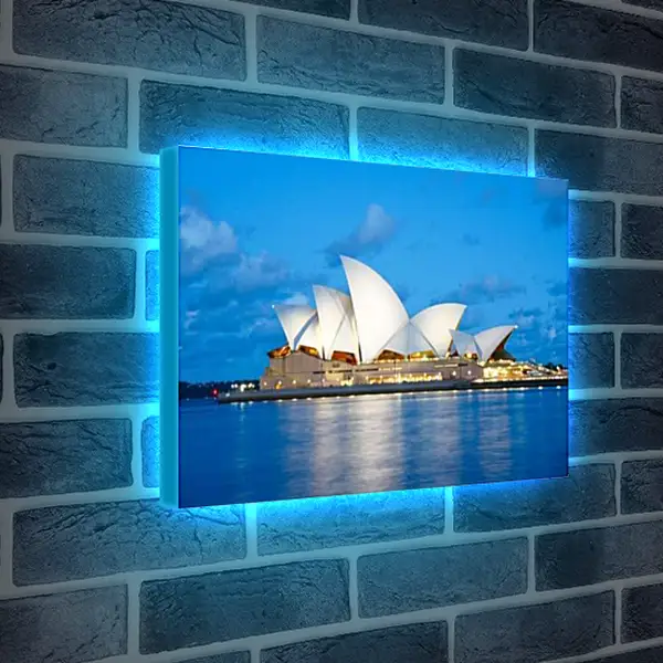 Лайтбокс световая панель - Сиднейский оперный театр 4. Австралия