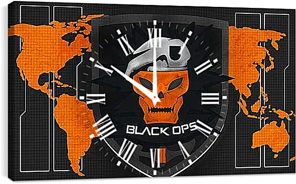 Часы картина - Call Of Duty: Black Ops