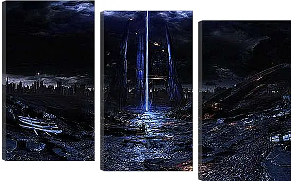 Модульная картина - Mass Effect 3