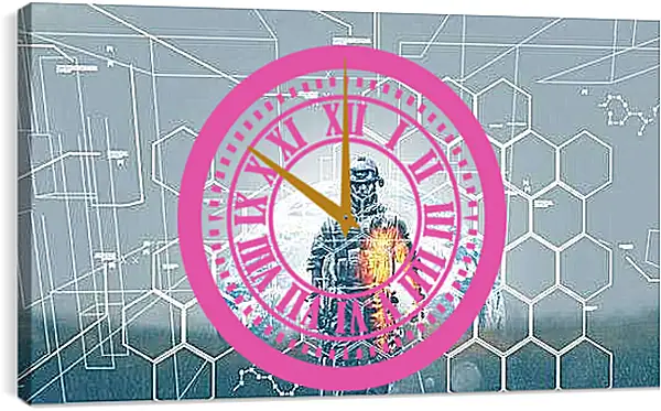 Часы картина - battlefield 3, soldier, graphics