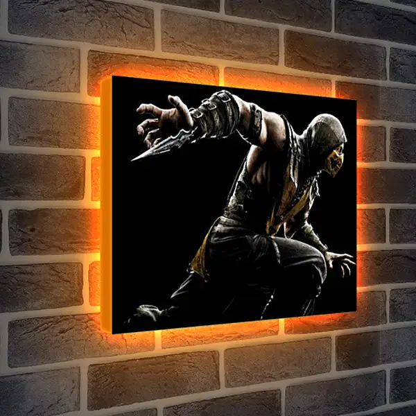 Лайтбокс световая панель - Mortal Kombat X, Scorpio