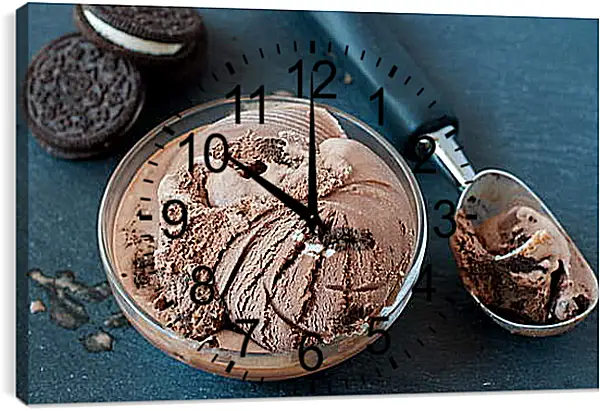 Часы картина - Мороженное