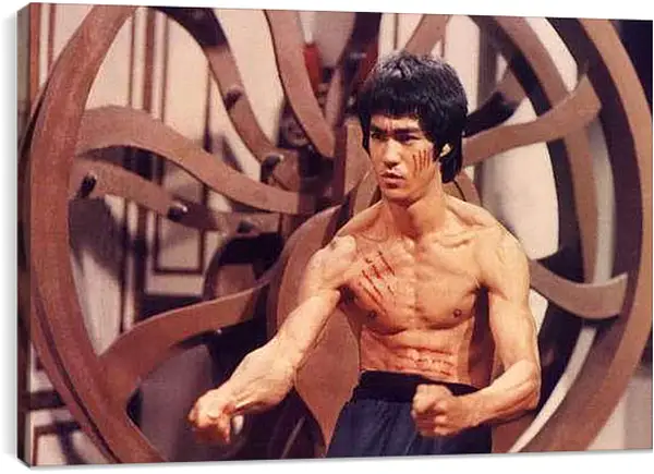 Постер на подрамнике - Брюс Ли (Bruce Lee)