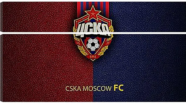 Модульная картина - Эмблема ФК ЦСКА Москва
