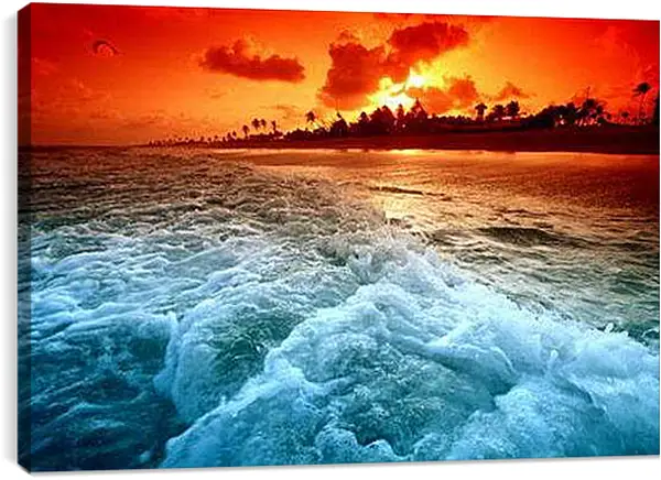 Постер на подрамнике - Вода