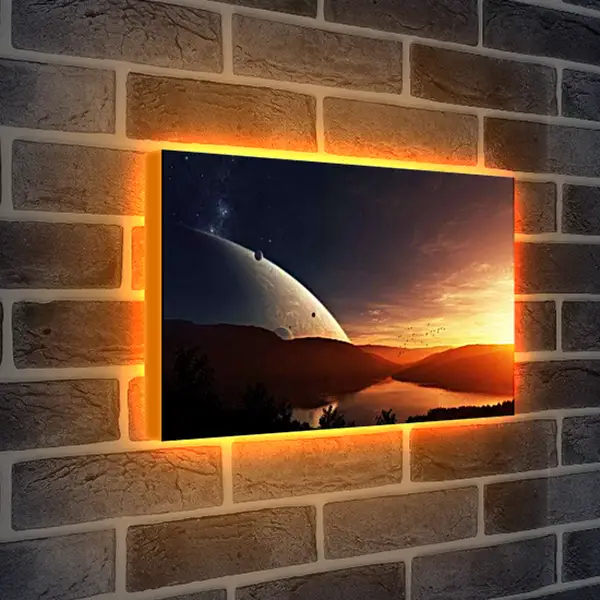 Лайтбокс световая панель - Космос