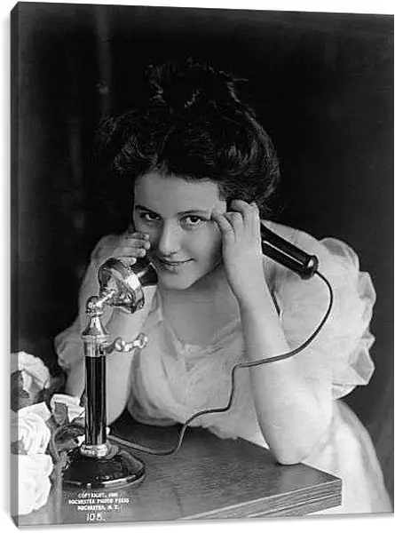 Постер на подрамнике - Разговор