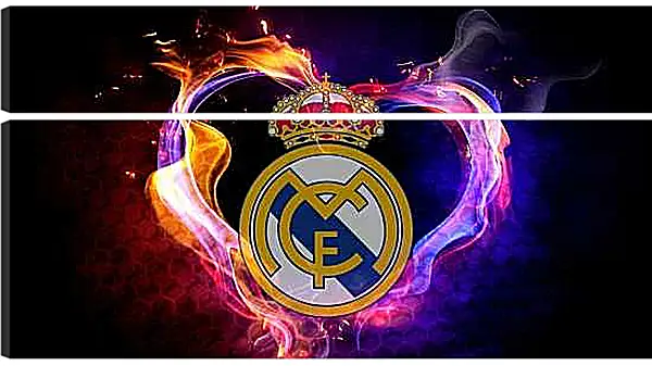 Модульная картина - Огненная Эмблема Реал Мадрид