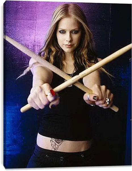 Постер на подрамнике - Avril Lavigne - Аврил Лавин
