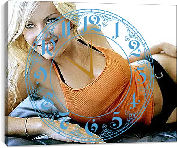 Часы картина - Elisha Cuthbert - Элиша Катберт
