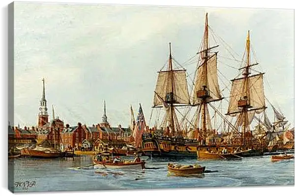 Постер на подрамнике - Флот