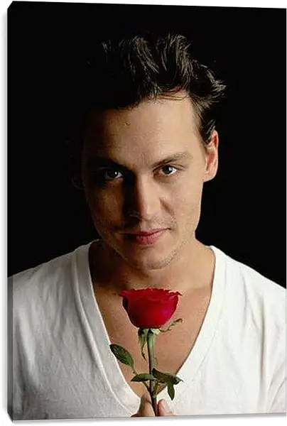 Постер на подрамнике - Johnny Depp - Джонни Депп
