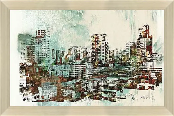 Картина в раме - ART Город