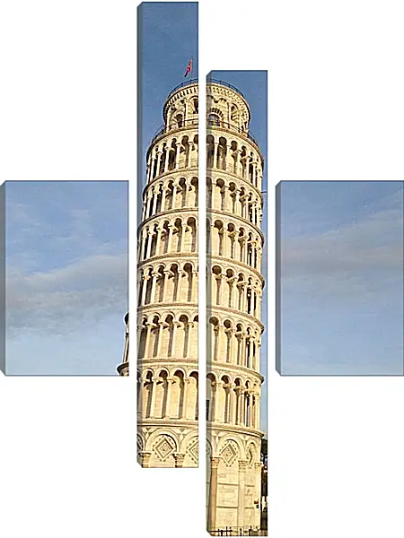 Модульная картина - Пизанская башня 1. Италия