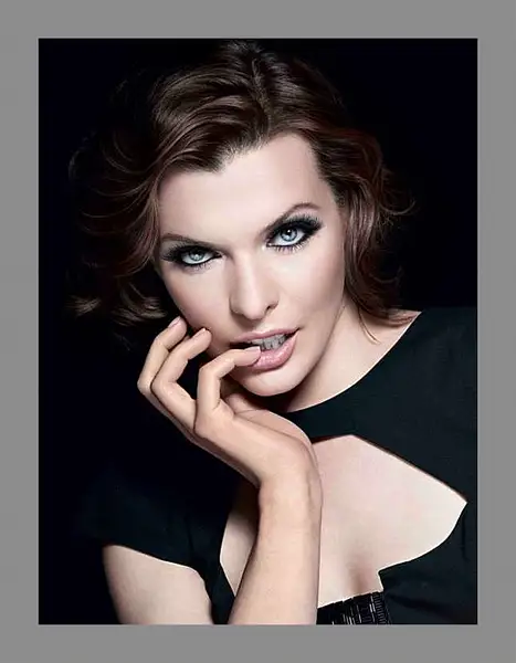 Картина в раме - Милла Йовович. Milla Jovovich
