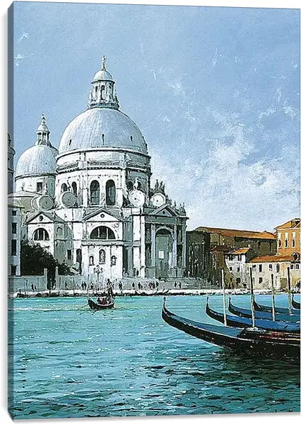 Постер на подрамнике - Канал в Венеции