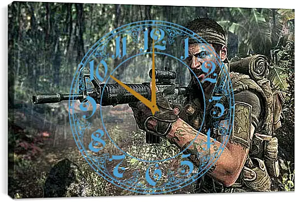 Часы картина - Call Of Duty