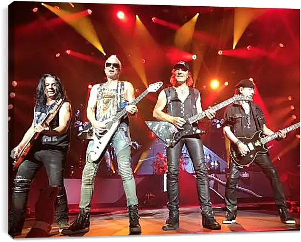 Постер на подрамнике - Скорпионс. Scorpions