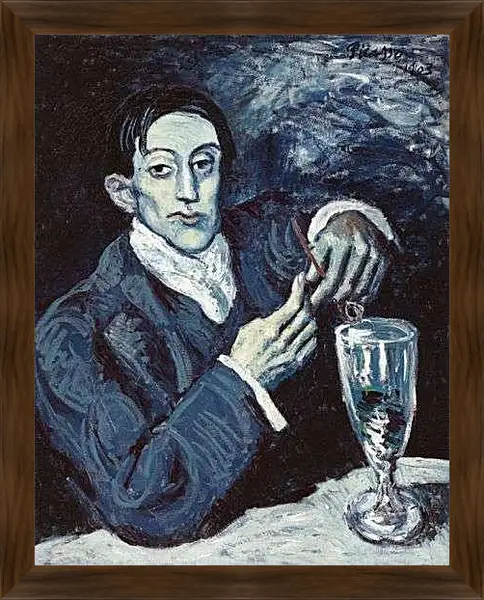 Картина в раме - Фернандес де Сото. Пабло Пикассо