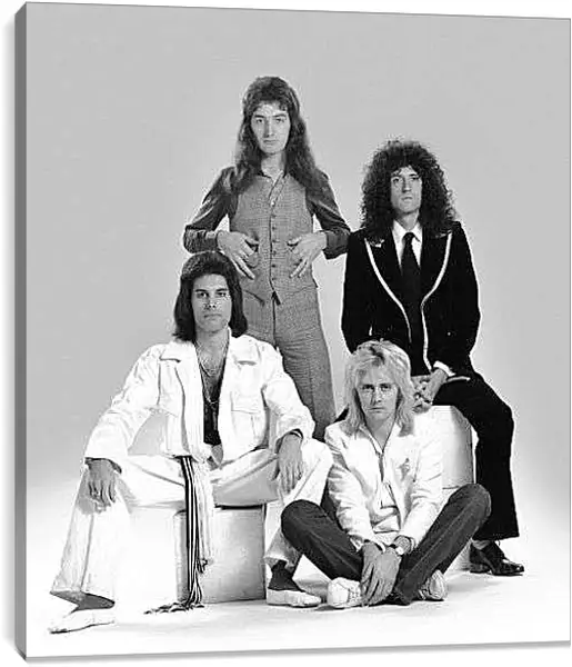 Постер на подрамнике - Группа Квин Queen