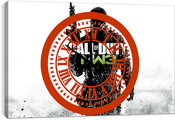 Часы картина - Call Of Duty: Modern Warfare 3