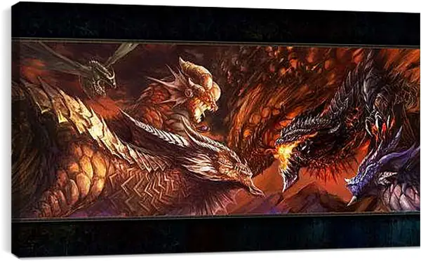 Постер на подрамнике - World Of Warcraft