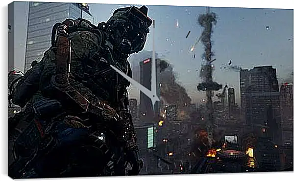 Часы картина - Call Of Duty: Advanced Warfare