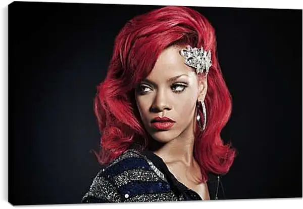 Постер на подрамнике - Рианна. Rihanna