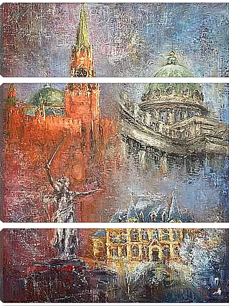 Модульная картина - Памятные места