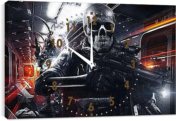 Часы картина - Battlefield