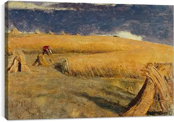 Постер на подрамнике - Кукурузное поле в Юэлле. Уильям Холман Хант